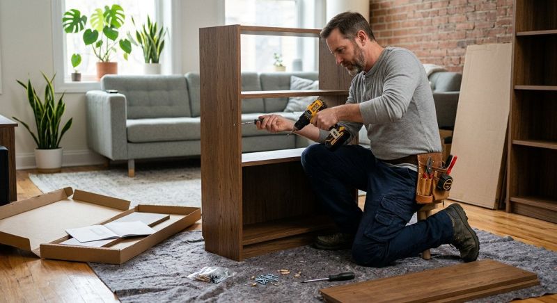 Bookcase Assembly in Denver, CO