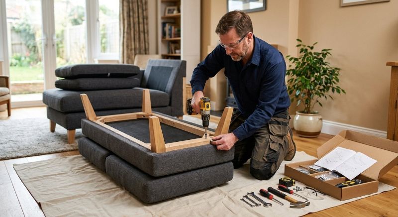 Couch Assembly in Denver County, CO