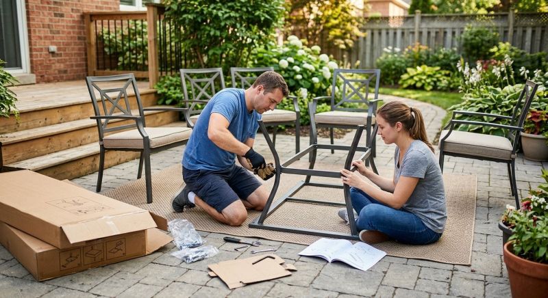 Deck Furniture Assembly in Alpharetta, GA