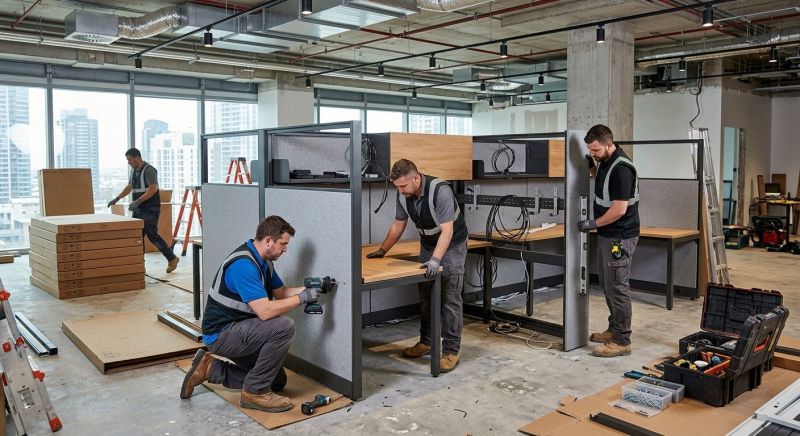 Office Furniture Installation in Alpharetta, GA