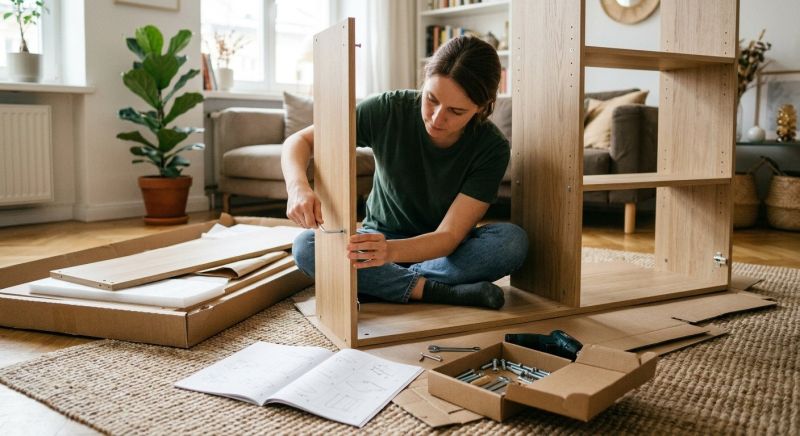 Shoe Rack Assembly in Alpharetta, GA