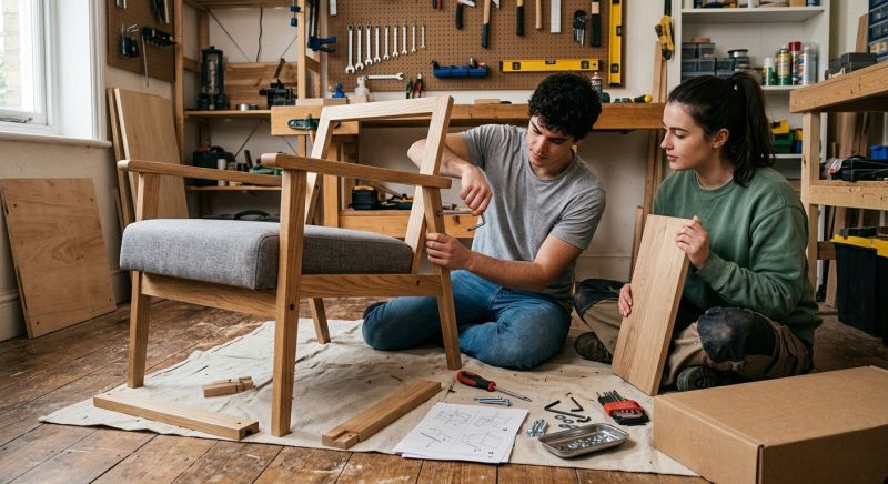 Stair Gate Assembly in Overland Park, KS