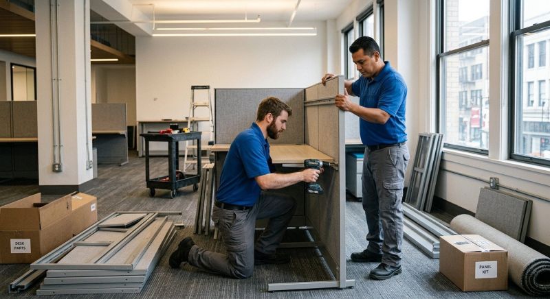 Standing Desk Assembly in Alpharetta, GA