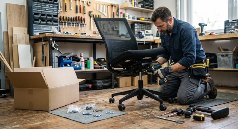 Standing Desk Assembly in Overland Park, KS