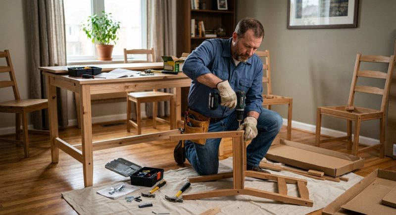 Wood Furniture Assembly in Denver, CO