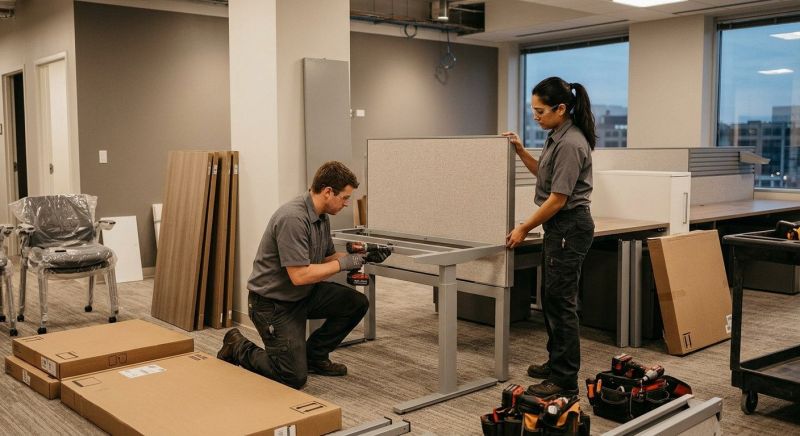 Conference Table Assembly in Littleton, CO